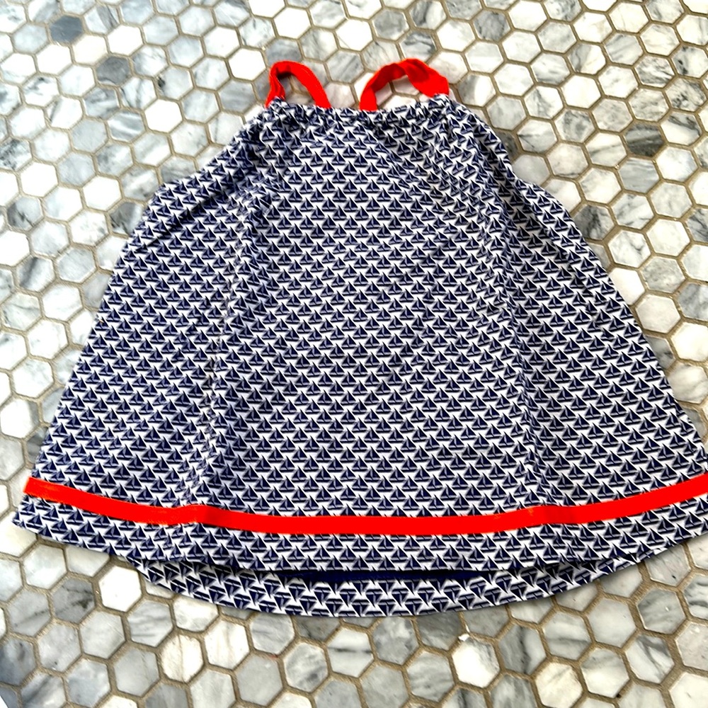 Janie and Jack Girls Sailboat Top